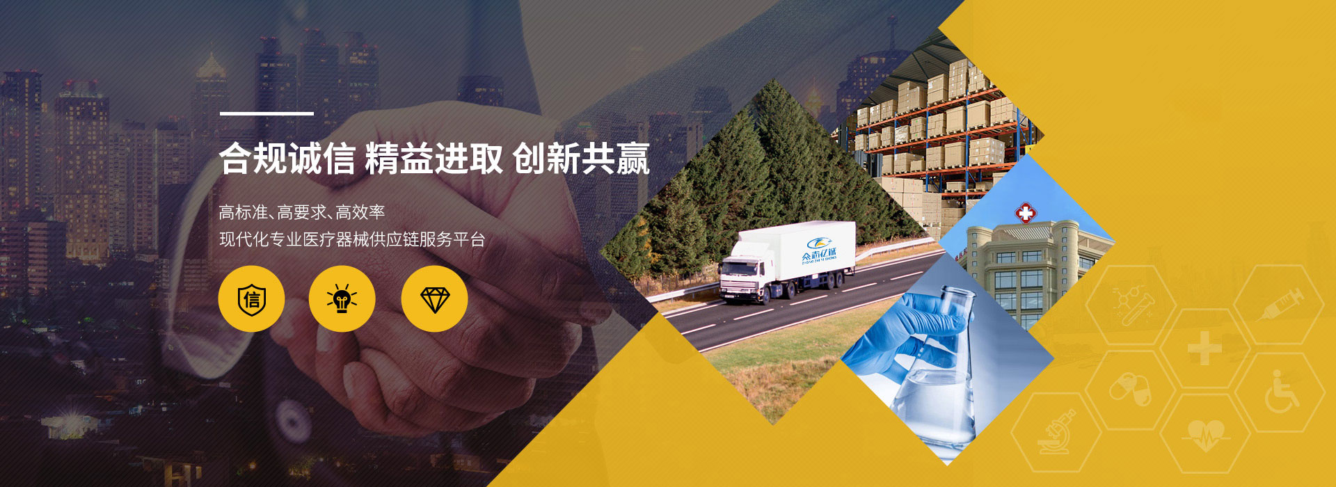 合規(guī)誠信，精益進(jìn)取，創(chuàng)新共贏
